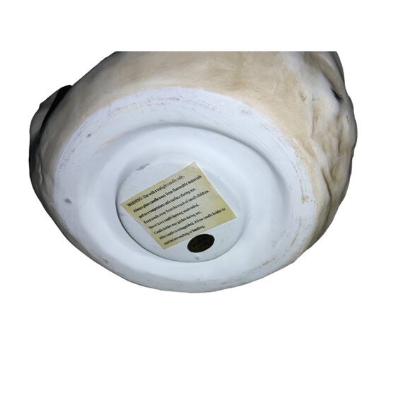 Halloween Ghost Head Candle Holder Seasonal Decor - Picture 10 of 12